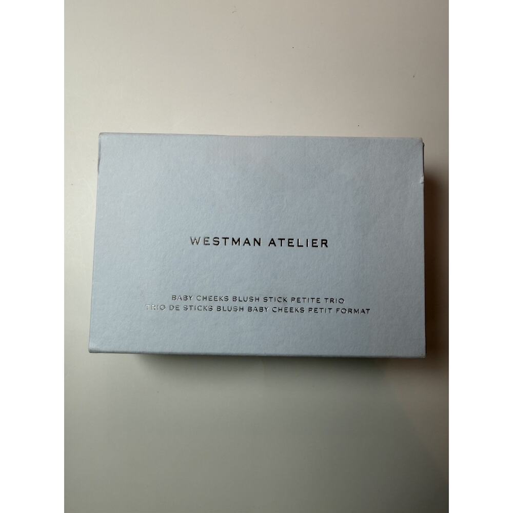 Westman Atelier Mini Baby Cheeks Lip + Cheek Cream Blush Stick Trio Gift Set